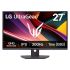 LG UltraGear G6 27"" Gaming MonitorQHD 2560x1440, 200Hz, 16:9, HDMI 2.1 x2, DP 1.4, IPS, 1ms (GtG), DisplayHDR 400
